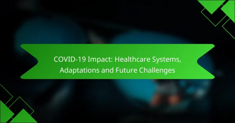 COVID-19 Impact: Healthcare Systems, Adaptations and Future Challenges